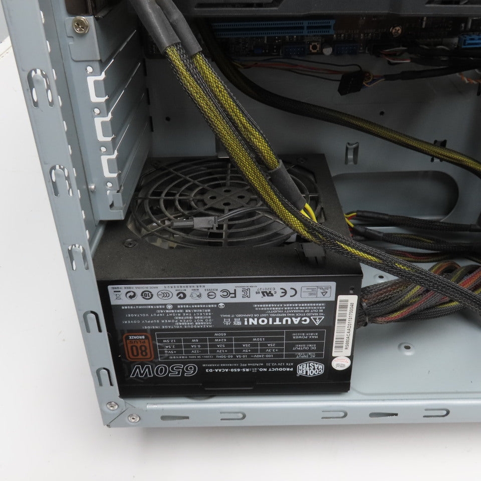Asus P8Z77-M Cool Master Industrial Bespoke Computer Tower 500GB See Info