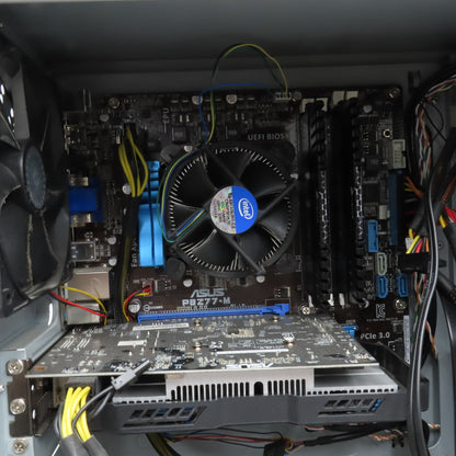 Asus P8Z77-M Cool Master Industrial Bespoke Computer Tower 500GB See Info