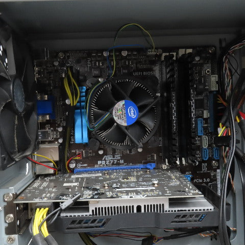Asus P8Z77-M Cool Master Industrial Bespoke Computer Tower 500GB See Info