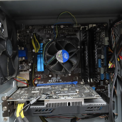 Asus P8Z77-M Cool Master Industrial Bespoke Computer Tower 500GB See Info