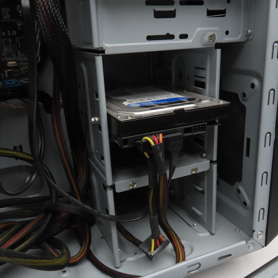 Asus P8Z77-M Cool Master Industrial Bespoke Computer Tower 500GB See Info