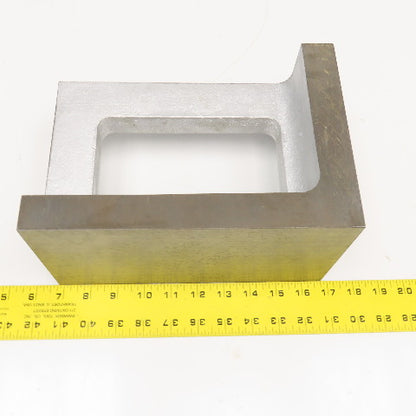 10" x 7" x 5-1/2" Wide Cast Iron Milled Finish Set Up Angle Block 1-1/16" Thick