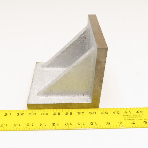 6" x 6" x 6" Wide Cast Iron Milled Finish Set Up Angle Plate Block 3/4" Thick