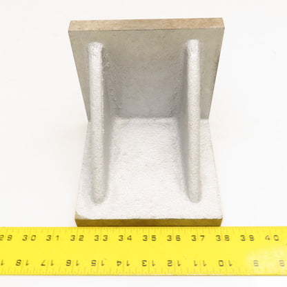 6" x 6" x 6" Wide Cast Iron Milled Finish Set Up Angle Plate Block 3/4" Thick
