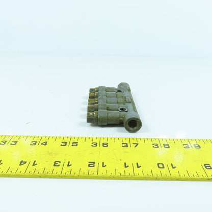 Chiba DPB-15 Piston Oil Distributor Block 5 Position