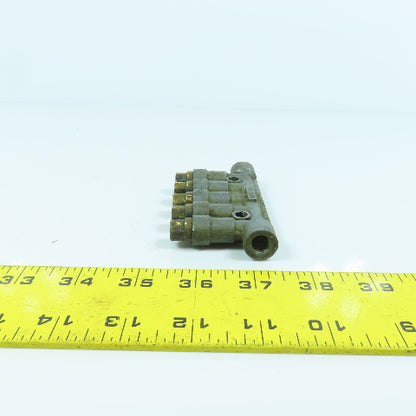 Chiba DPB-15 Piston Oil Distributor Block 5 Position
