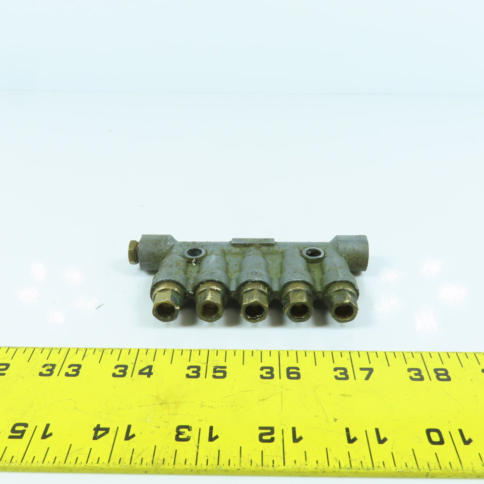 Chiba DPB-15 Piston Oil Distributor Block 5 Position