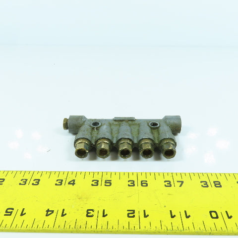 Chiba DPB-15 Piston Oil Distributor Block 5 Position
