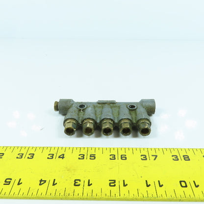 Chiba DPB-15 Piston Oil Distributor Block 5 Position