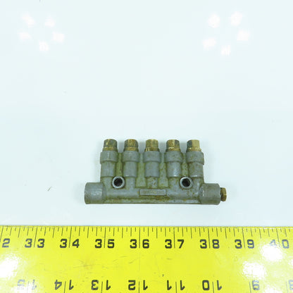 Chiba DPB-15 Piston Oil Distributor Block 5 Position