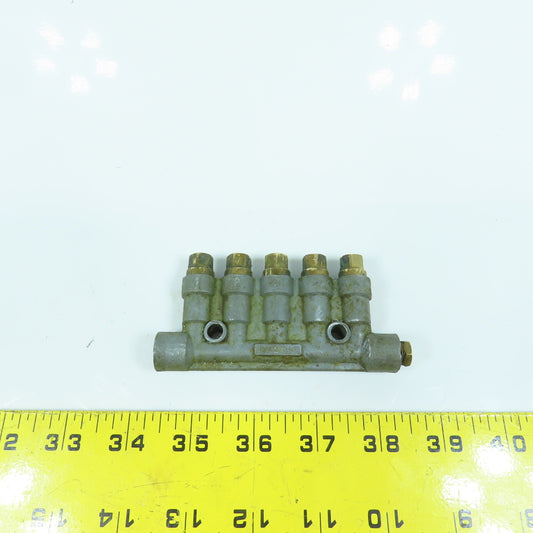 Chiba DPB-15 Piston Oil Distributor Block 5 Position