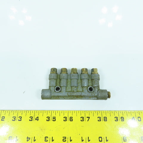 Chiba DPB-15 Piston Oil Distributor Block 5 Position