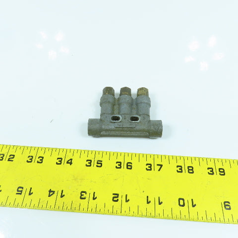 Chiba 343 551 Piston Oil Distributor Block 3 Position