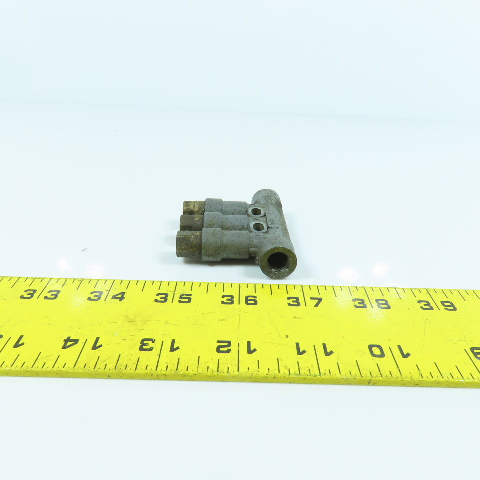 Chiba 343 551 Piston Oil Distributor Block 3 Position