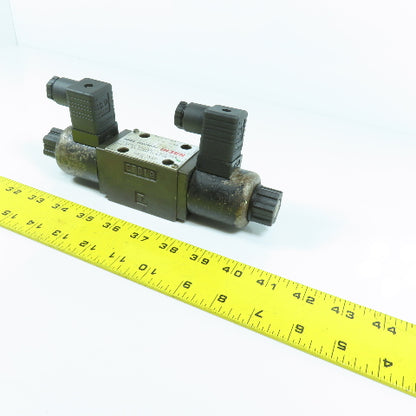 Nachi SA-G01-C5-D2-8380D 3/4 Way Hydraulic Double Solenoid Control Valve