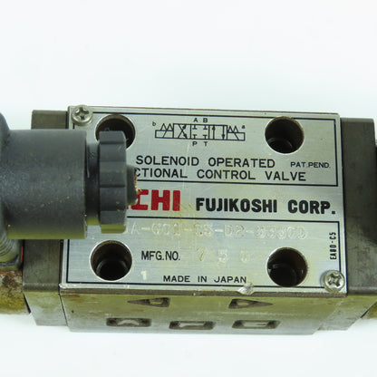 Nachi SA-G01-C5-D2-8380D 3/4 Way Hydraulic Double Solenoid Control Valve