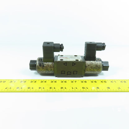 Nachi SA-G01-C5-D2-8380D 3/4 Way Hydraulic Double Solenoid Control Valve