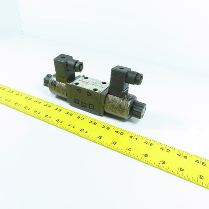 Nachi SA-G01-C5-D2-8380D 3/4 Way Hydraulic Double Solenoid Control Valve