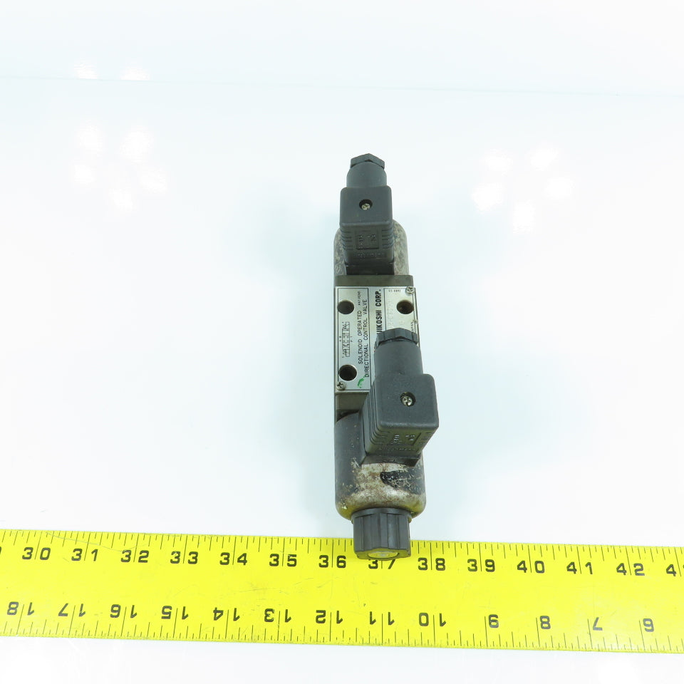 Nachi SA-G01-C5-D2-8380D 3/4 Way Hydraulic Double Solenoid Control Valve