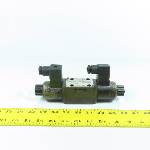 Nachi SA-G01-C5-D2-8380D 3/4 Way Hydraulic Double Solenoid Control Valve