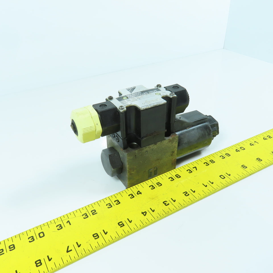 Daikin KS0-G02-2BP-30-EN 3/4 Way Hydraulic Solenoid Control Valve 24V DC