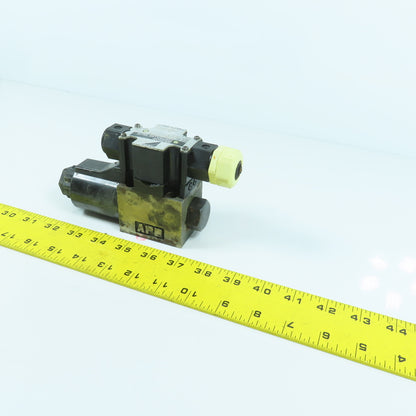 Daikin KS0-G02-2BP-30-EN 3/4 Way Hydraulic Solenoid Control Valve 24V DC