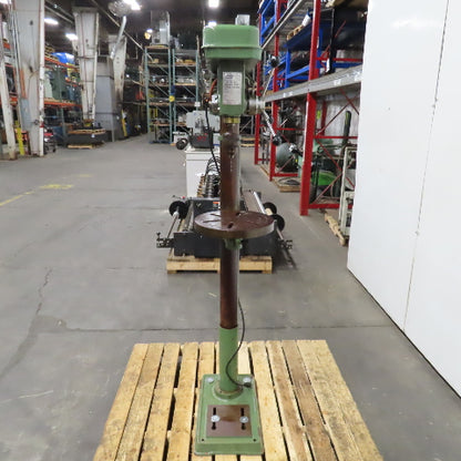 Ludell FDP-12 Drill Press 3" Stroke 6-1/2" Throat MT2 Spindle 110V 1PH 12 Speed
