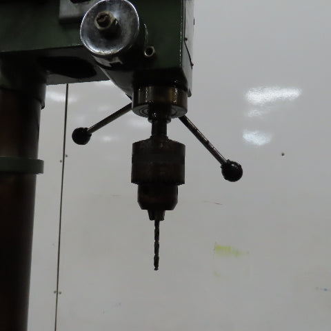 Ludell FDP-12 Drill Press 3" Stroke 6-1/2" Throat MT2 Spindle 110V 1PH 12 Speed