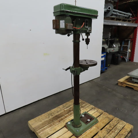Ludell FDP-12 Drill Press 3" Stroke 6-1/2" Throat MT2 Spindle 110V 1PH 12 Speed
