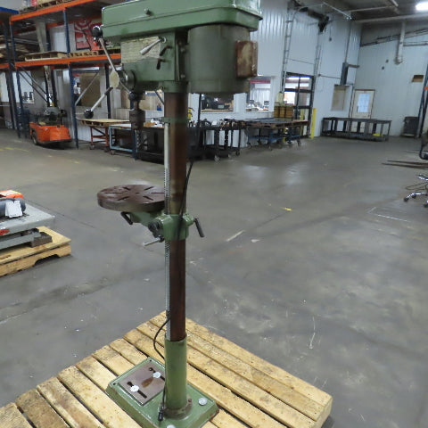 Ludell FDP-12 Drill Press 3" Stroke 6-1/2" Throat MT2 Spindle 110V 1PH 12 Speed