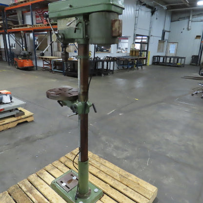 Ludell FDP-12 Drill Press 3" Stroke 6-1/2" Throat MT2 Spindle 110V 1PH 12 Speed