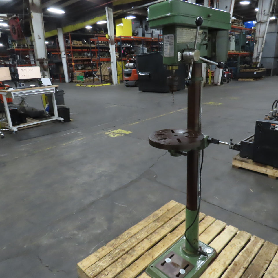 Ludell FDP-12 Drill Press 3" Stroke 6-1/2" Throat MT2 Spindle 110V 1PH 12 Speed