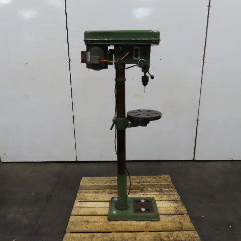 Ludell FDP-12 Drill Press 3" Stroke 6-1/2" Throat MT2 Spindle 110V 1PH 12 Speed