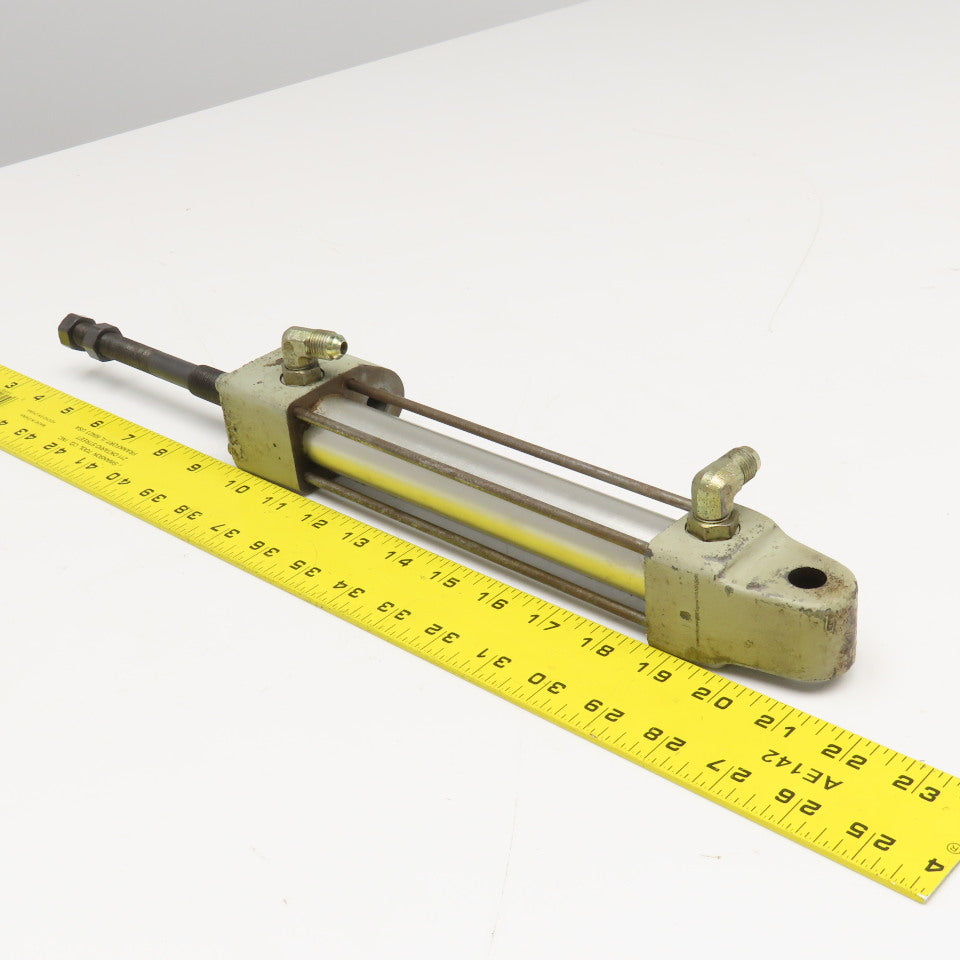 1-1/4" Bore 6" Stroke Extended Rod Hydraulic Pneumatic Cylinder