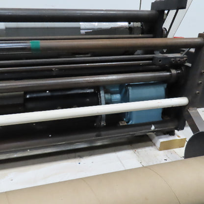 Dot Matrix Paper Making Machine Wind Rewind 0 To 158FPM 110V 1PH For 30" Rolls