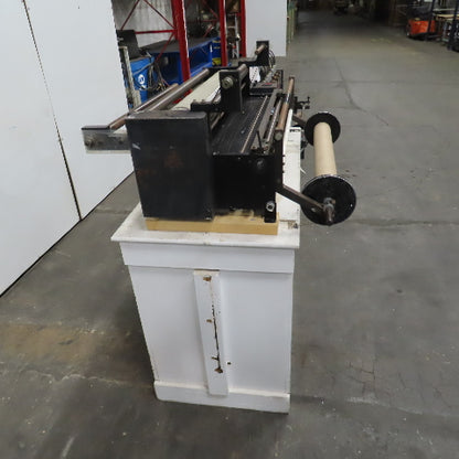 Dot Matrix Paper Making Machine Wind Rewind 0 To 158FPM 110V 1PH For 30" Rolls