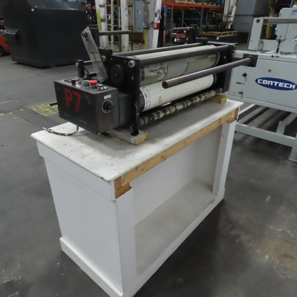 Dot Matrix Paper Making Machine Wind Rewind 0 To 158FPM 110V 1PH For 30" Rolls