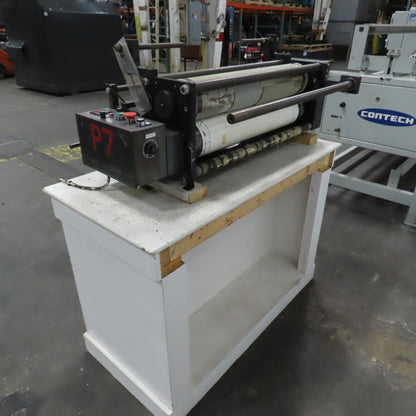 Dot Matrix Paper Making Machine Wind Rewind 0 To 158FPM 110V 1PH For 30" Rolls