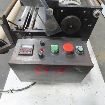 Dot Matrix Paper Making Machine Wind Rewind 0 To 158FPM 110V 1PH For 30" Rolls