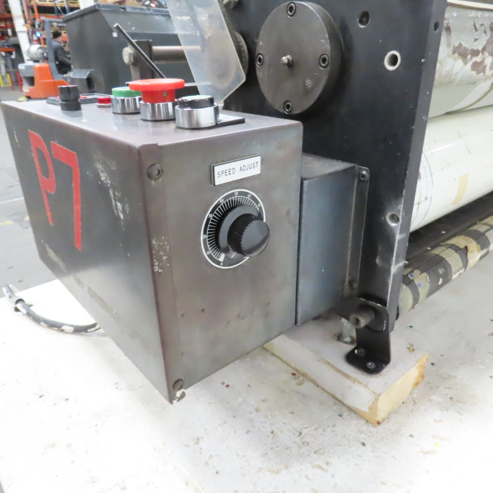 Dot Matrix Paper Making Machine Wind Rewind 0 To 158FPM 110V 1PH For 30" Rolls