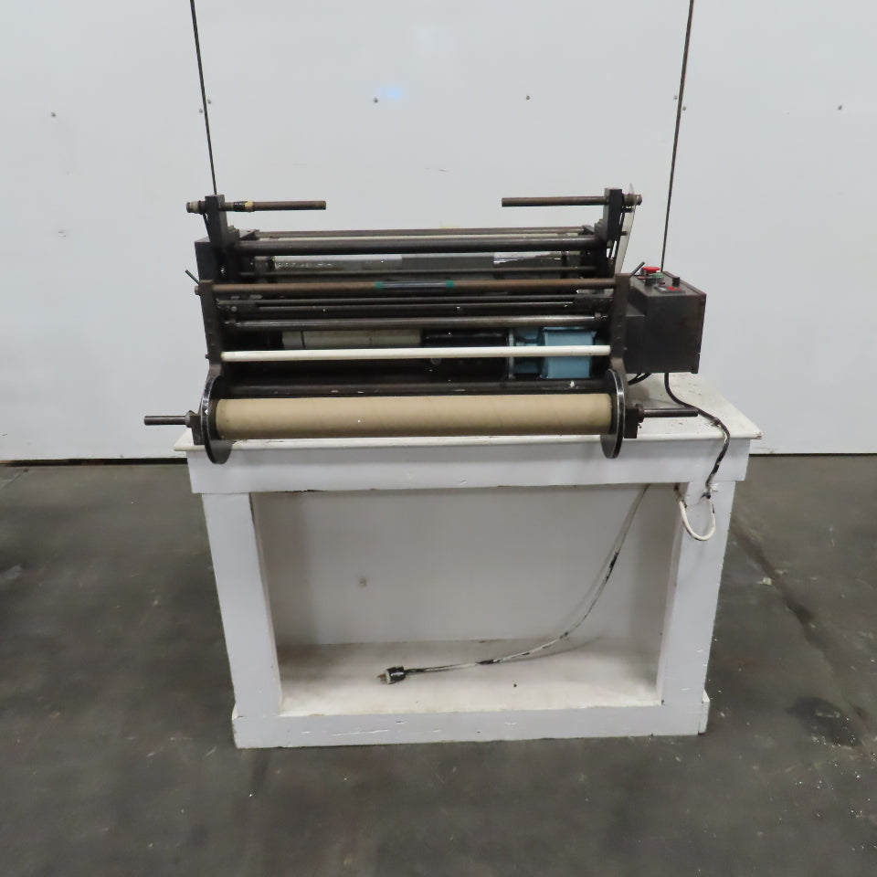 Dot Matrix Paper Making Machine Wind Rewind 0 To 158FPM 110V 1PH For 30" Rolls