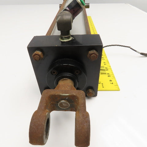 Numatics T2AR-20A1D-DAA2 4" Bore 20" Stroke Trunnion Air Cylinder Actuator