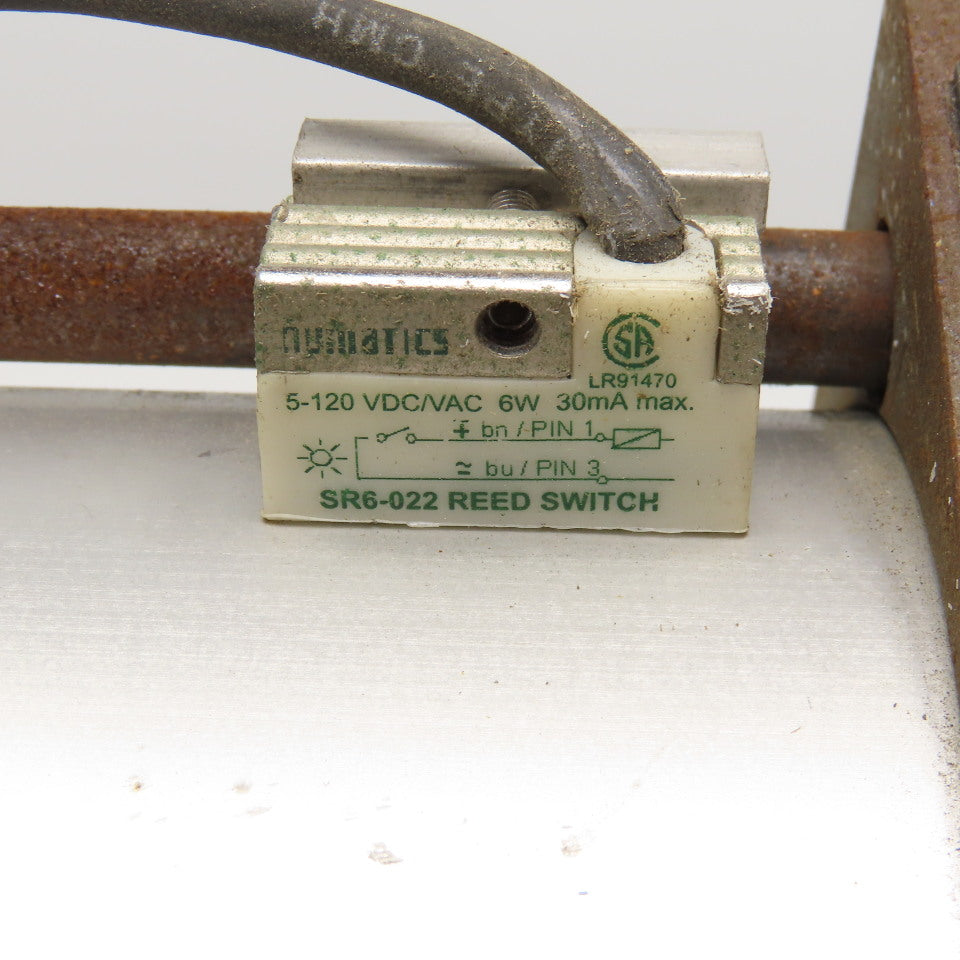Numatics T2AR-20A1D-DAA2 4" Bore 20" Stroke Trunnion Air Cylinder Actuator