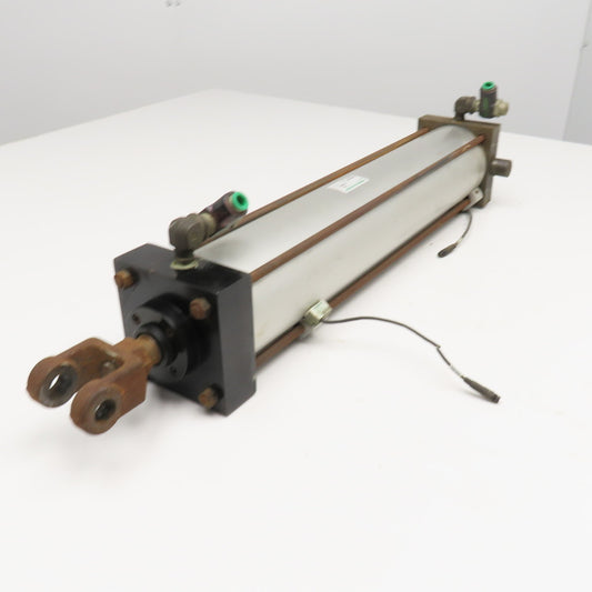 Numatics T2AR-20A1D-DAA2 4" Bore 20" Stroke Trunnion Air Cylinder Actuator