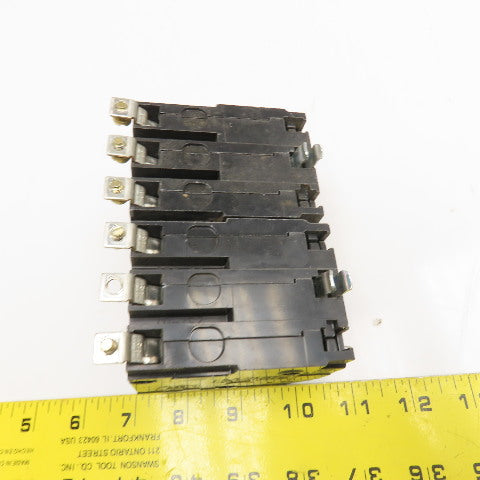 Square D DW-8595 20A HACR Q0B Circuit Breaker 3 Pole 240V Lot Of 2