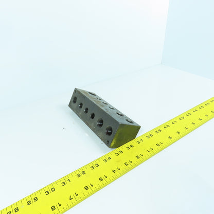 6-Port 90° Degree Steel Coolant Oil Connector Elbow 1/2", 3/8", 1/4" NPT
