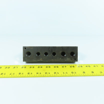 6-Port 90° Degree Steel Coolant Oil Connector Elbow 1/2", 3/8", 1/4" NPT