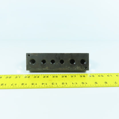 6-Port 90° Degree Steel Coolant Oil Connector Elbow 1/2", 3/8", 1/4" NPT