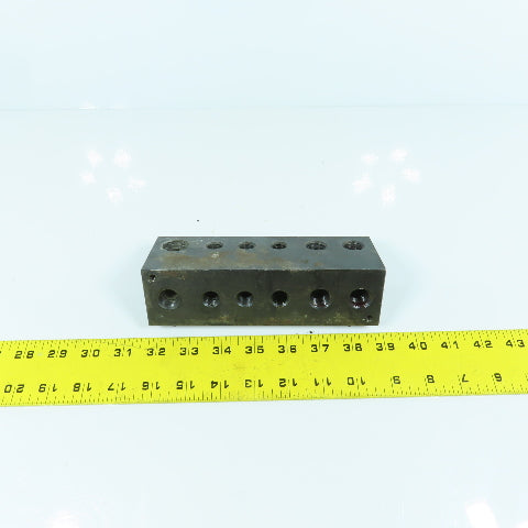 6-Port 90° Degree Steel Coolant Oil Connector Elbow 1/2", 3/8", 1/4" NPT
