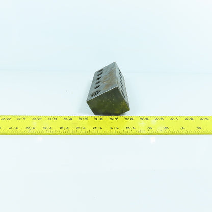 6-Port 90° Degree Steel Coolant Oil Connector Elbow 1/2", 3/8", 1/4" NPT